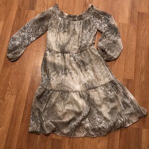 Country Chic Off the Shoulder dress